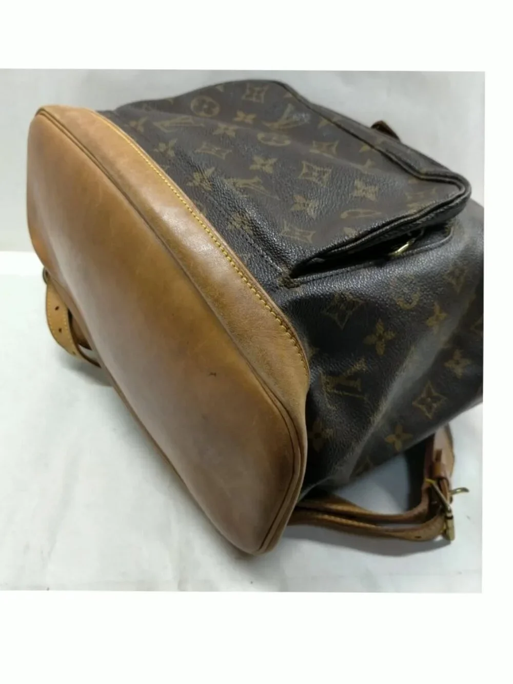 Authentic Louis Vuitton Montsouris GM Backpack Monogram Canvas LV Bag - Picture 6 of 9